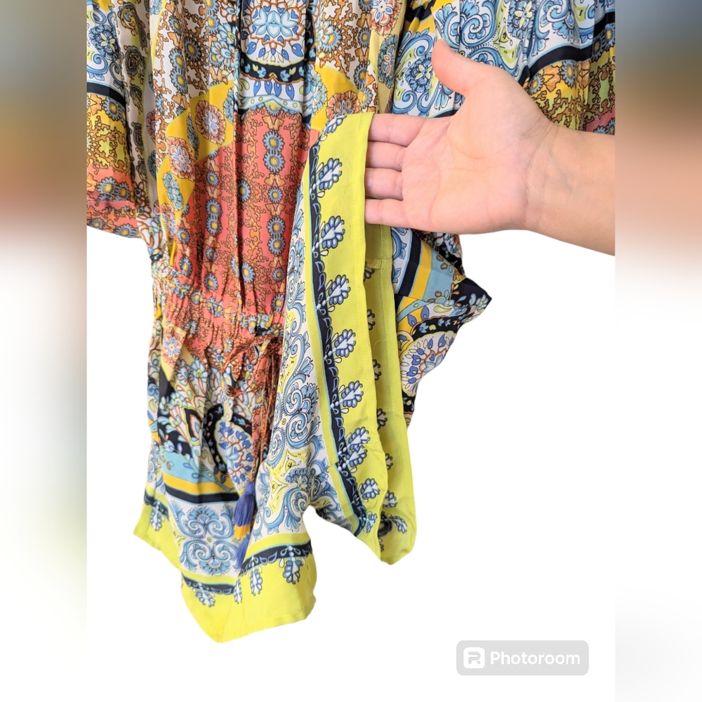 97. NWT Boho Raga Romper - Picture 5 of 5